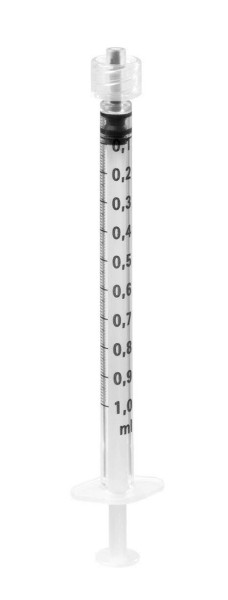 B.Braun - Omnifix-F Solo Spritze, Luer-Lock, mit Spardorn, 1.ml, 100 Stk.