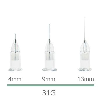 UltraLow Deadspace-Nadel, 31G/ 0.25mm x 4mm, 100 stk.